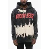 Dsquared2 Reverse Logo-print Bleached Hoodie