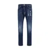 Dsquared2 Teddy Mini Front Jeans In Blue