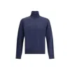Dsquared2 Virgin Wool Turtleneck Sweater In Blue