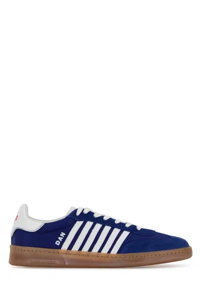 Dsquared2 Dsquared Boxer Fabric Sneaker In Animal Print