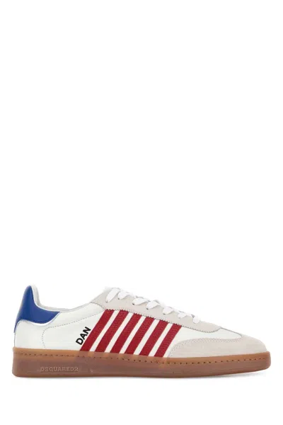 DSQUARED2 DSQUARED BOXER LEATHER SNEAKER