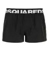 Dsquared2 Logo-waistband Boxers In Black
