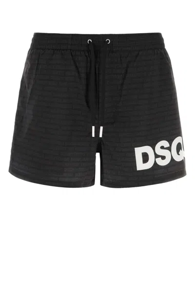 Dsquared2 Dsquared Boxer Mini In Black