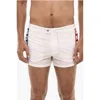 Dsquared2 Boxer Swimsuit With Logoed Contrasting Bands