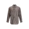Dsquared2 Dsquared² Brown Cotton Pattern Men's Shirt In Multi