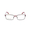 Dsquared2 Brown Metal Frames In Red