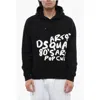 Dsquared2 D2 Pop 80s Cool Fit Hoodie Sweatshirt