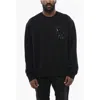 Dsquared2 Dsquared² Brushed Cotton Crewneck Sweatshirt With Sequined Men's Logo