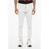 Dsquared2 Light Washed Jeans With Logoed Buttons