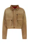 Dsquared2 Dsquared Camel Denim Jacket In Brown