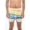 Dsquared2 Contrasting Desing Swim Short With Print