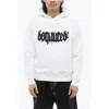 Dsquared2 Cool-fit Hoodie Sweatshirt With Rhinestones