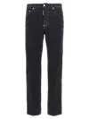 Dsquared2 Black Teddy Jeans In Black