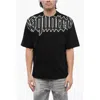 Dsquared2 Cotton D2 Gothic Loose Fit T-shirt In Black