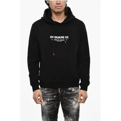 Dsquared2 Dsquared² Cotton Hoodie With Men's Print