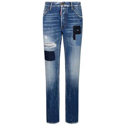 Dsquared2 Dsquared² Cotton Jeans & Men's Pant In Blue