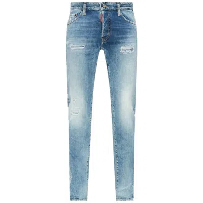 Dsquared2 Dsquared² Cotton Jeans & Men's Pant In Blue
