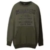 Dsquared2 Dsquared² Cotton Men's Sweater In Green