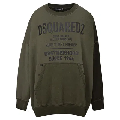 Dsquared2 Dsquared² Cotton Men's Sweater In Green