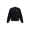 Dsquared2 Cotton Sweatshirt Crew Neck Long Sleeves In Black