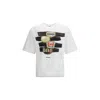 Dsquared2 Men T-shirt In Cotton With Graphic Print In White