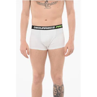Dsquared2 Dsquared² Cotton Pro Boxer With Logoed Men's Waistband