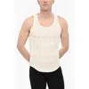 Dsquared2 Cotton Underwear Tank Top With Bow