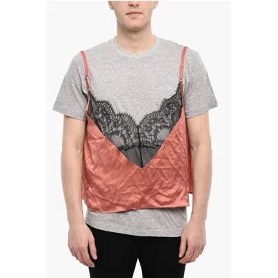 Dsquared2 Underwear Cotton Crew-neck T-shirt With Top Detail