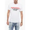 Dsquared2 Crewneck T-shirt With Logo Print