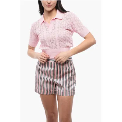 Dsquared2 Dsquared² Crochet Cotton Women's Polo