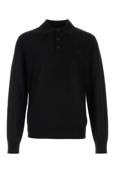 Dsquared2 Dsquared D2 Upside Down Long Sleeves Polo In Black