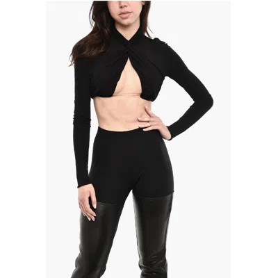 Dsquared2 Deep Neckline Crossed Top