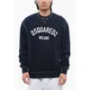 Dsquared2 Dsquared² Distressed Effect Cool Fit Brushed Cotton Crewneck Men's Sweater