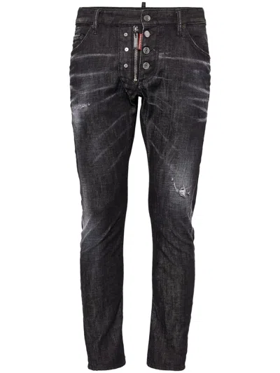 DSQUARED2 DSQUARED2 DSQUARED DISTRESSED-EFFECT SLIM-FIT JEANS