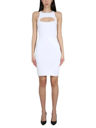 Dsquared2 Dsquared Dress Cut Out In White