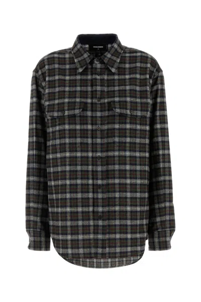 Dsquared2 Dsquared Embroidered Flanel Shirt
