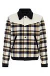 Dsquared2 Dsquared Embroidered Flannel Western Bomber Jacket In Multi