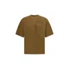 Dsquared2 Men Embroidered Patches T-shirt In Brown