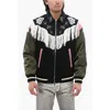 Dsquared2 Men's Western Fringe Varsity Bomber Jacket In Green