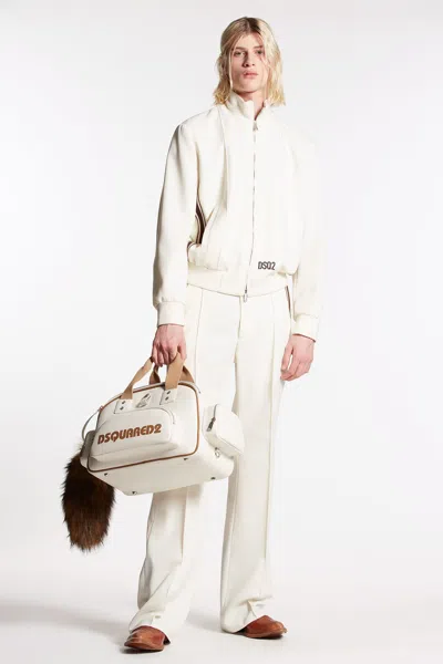 Dsquared2 Dsquared² Fibres Casual Women's Pants In White