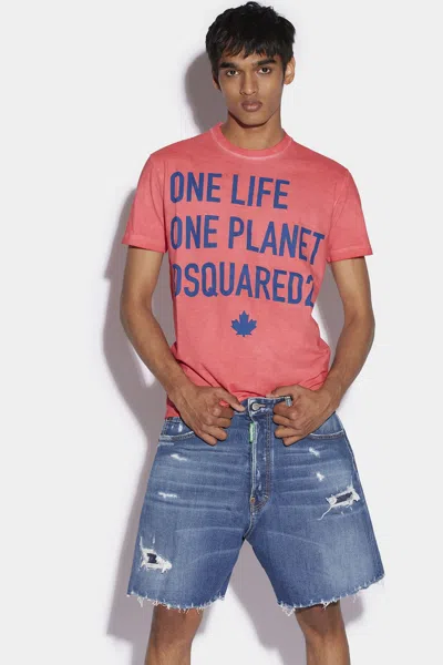 Dsquared2 Dsquared² Fibres Women's Shorts In Blue