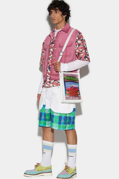 Dsquared2 Dsquared² Fibres Women's Shorts In White