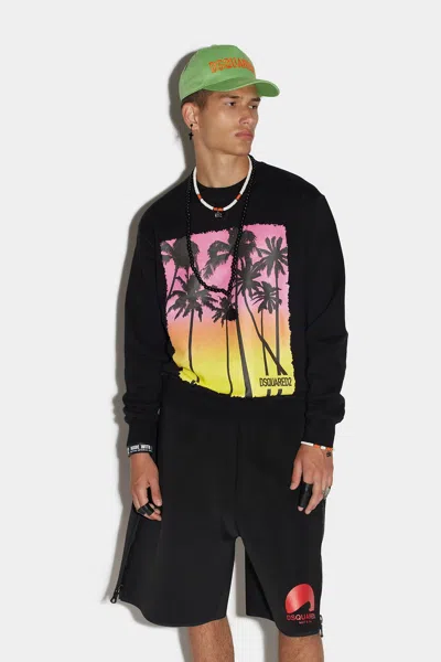 Dsquared2 Dsquared² Fibres Women's Sweatshirt In Black