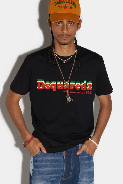 Dsquared2 Dsquared² Fibres Women's T-shirt In Black