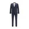 Dsquared2 Men Single-breasted Wool-blend Suit In Blue