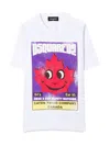 Dsquared2 Dsquared Front Logo And Leaf Print T-shirt In White