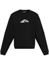 Dsquared2 Dsquared Graphic-stamp Sweatshirt In Black