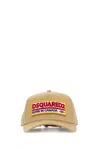 Dsquared2 Dsquared Baseball Hat With Logo Patch In Neutral