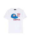 Dsquared2 Dsquared Hat Print T-shirt In White