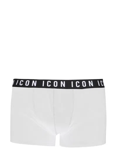 Dsquared2 Dsquared "icon" Boxers In White